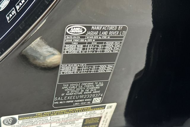 Certified Used 2024 Black Land Rover X image 28