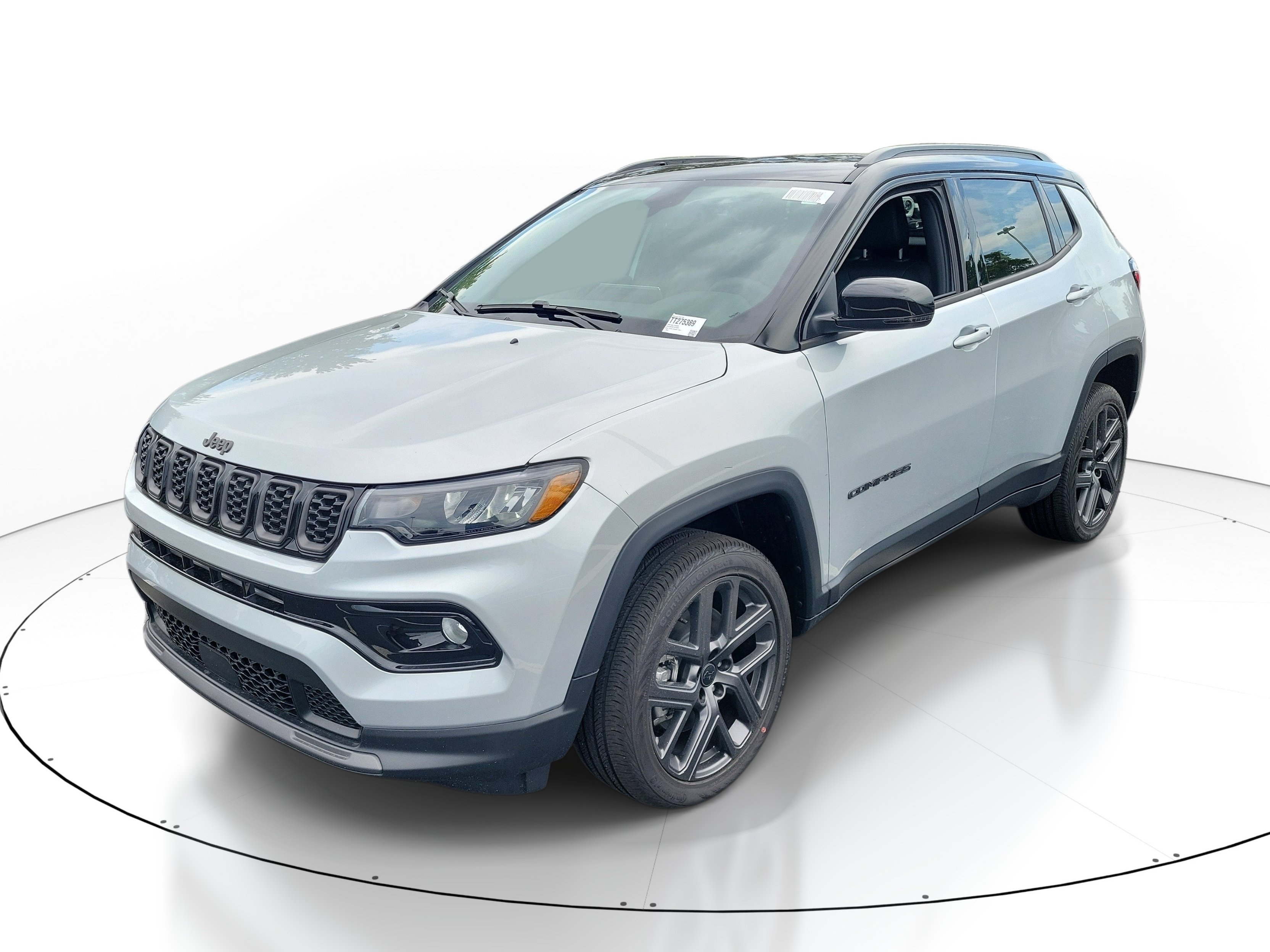 New 2026 Silver Zynith Metallic Clear-Coat Exterior Paint Jeep Limited Altitude image 3