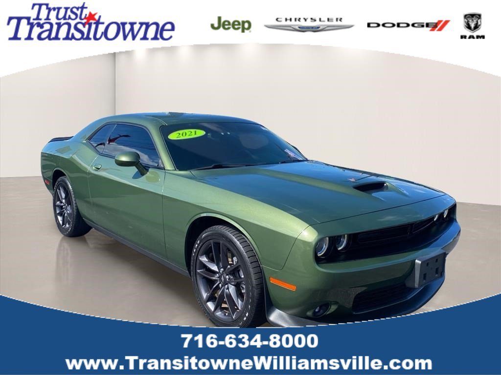 Used 2021 F8 Green Dodge GT image 1
