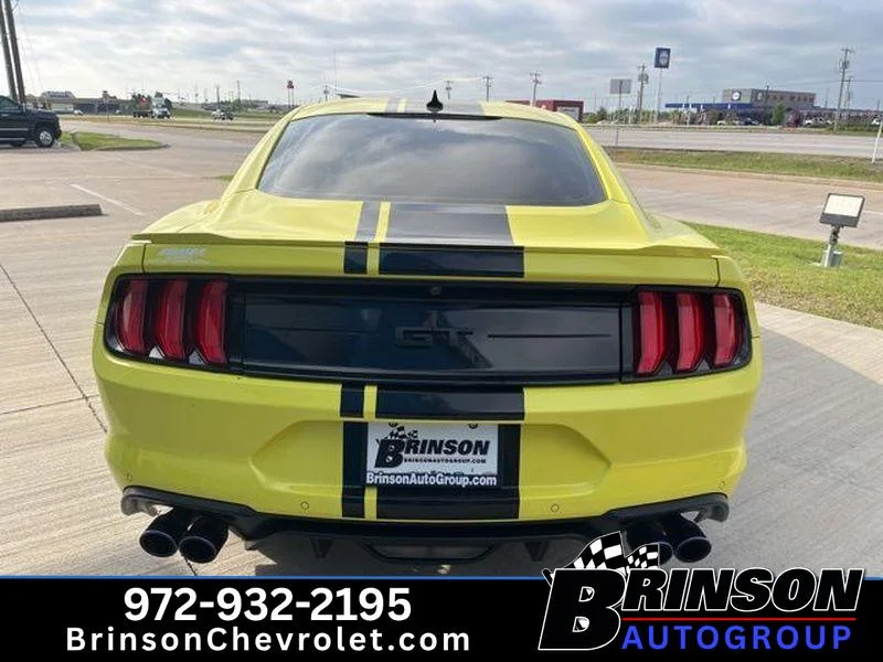 Used 2021 Yellow Ford GT Fastback image 12