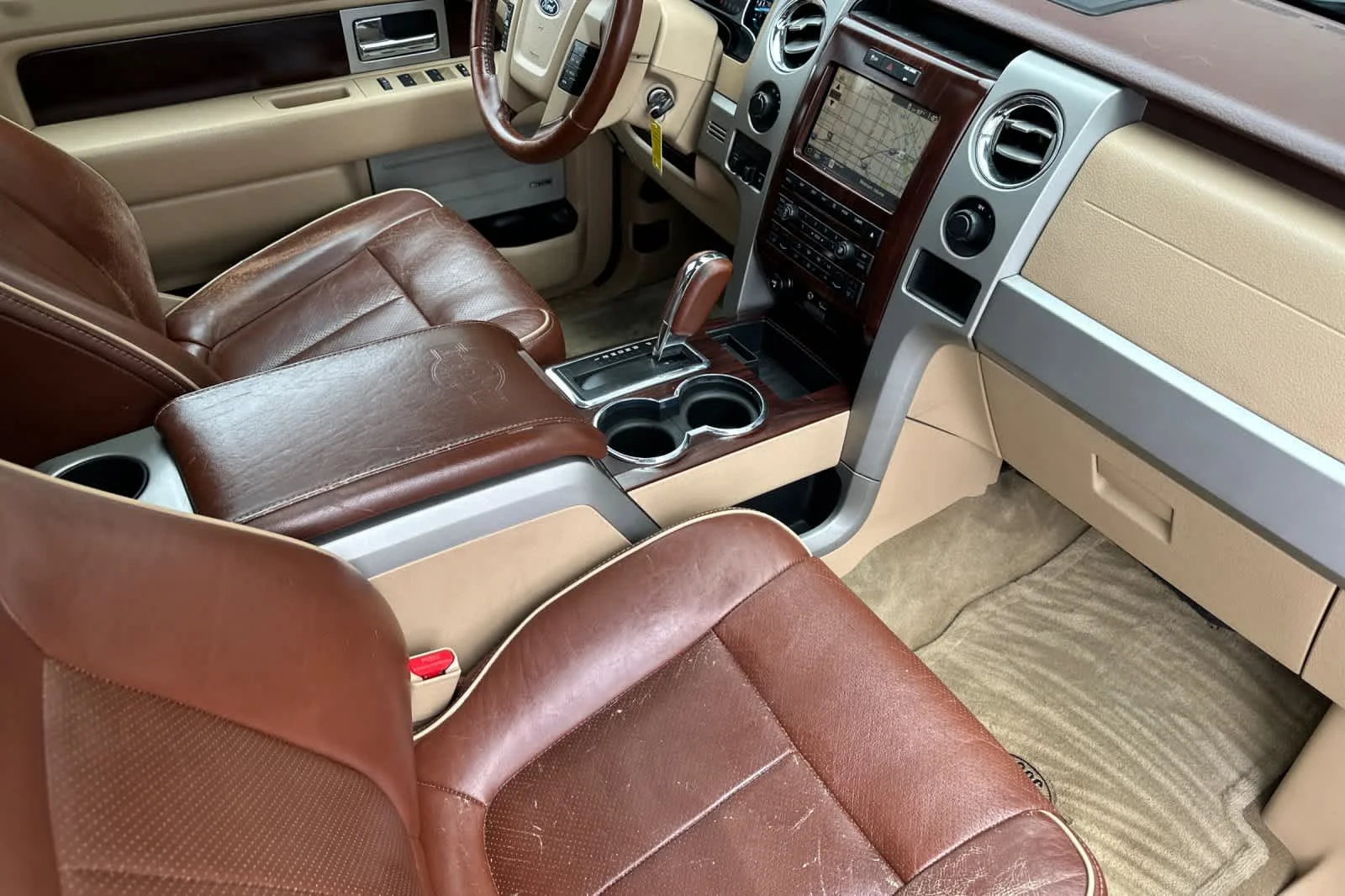 Used 2012 Dark Blue Pearl Metallic Ford King Ranch image 15
