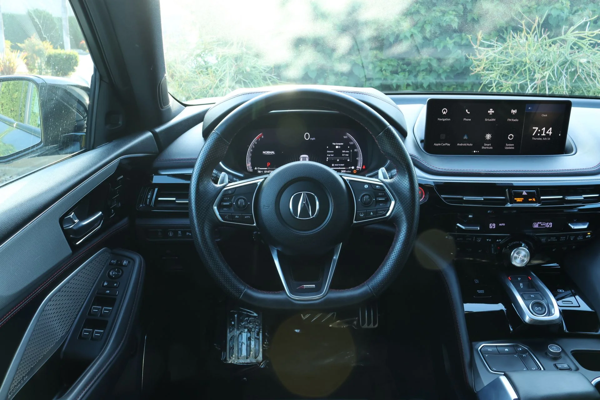 Certified Used 2024 Liquid Carbon Metallic Acura SH-AWD A-SPEC image 9