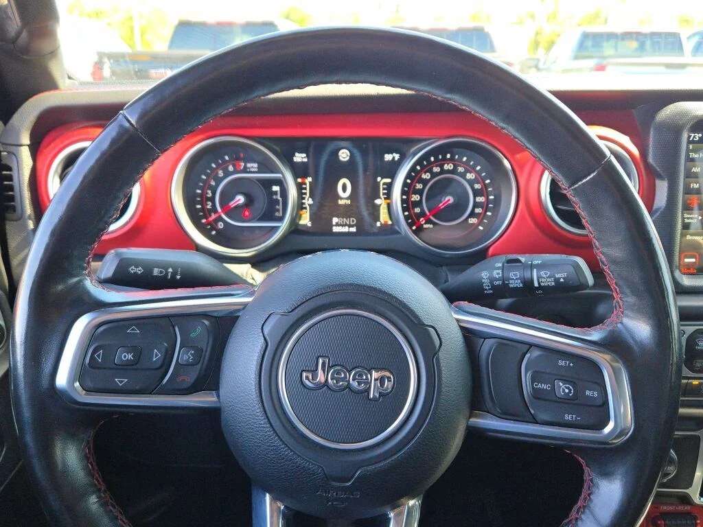 Used 2020 Black Jeep Unlimited Rubicon image 32