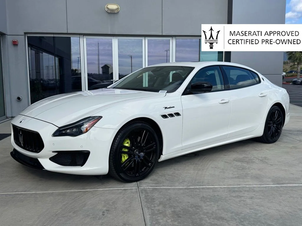 Certified Used 2022 Bianco Maserati Modena image 4