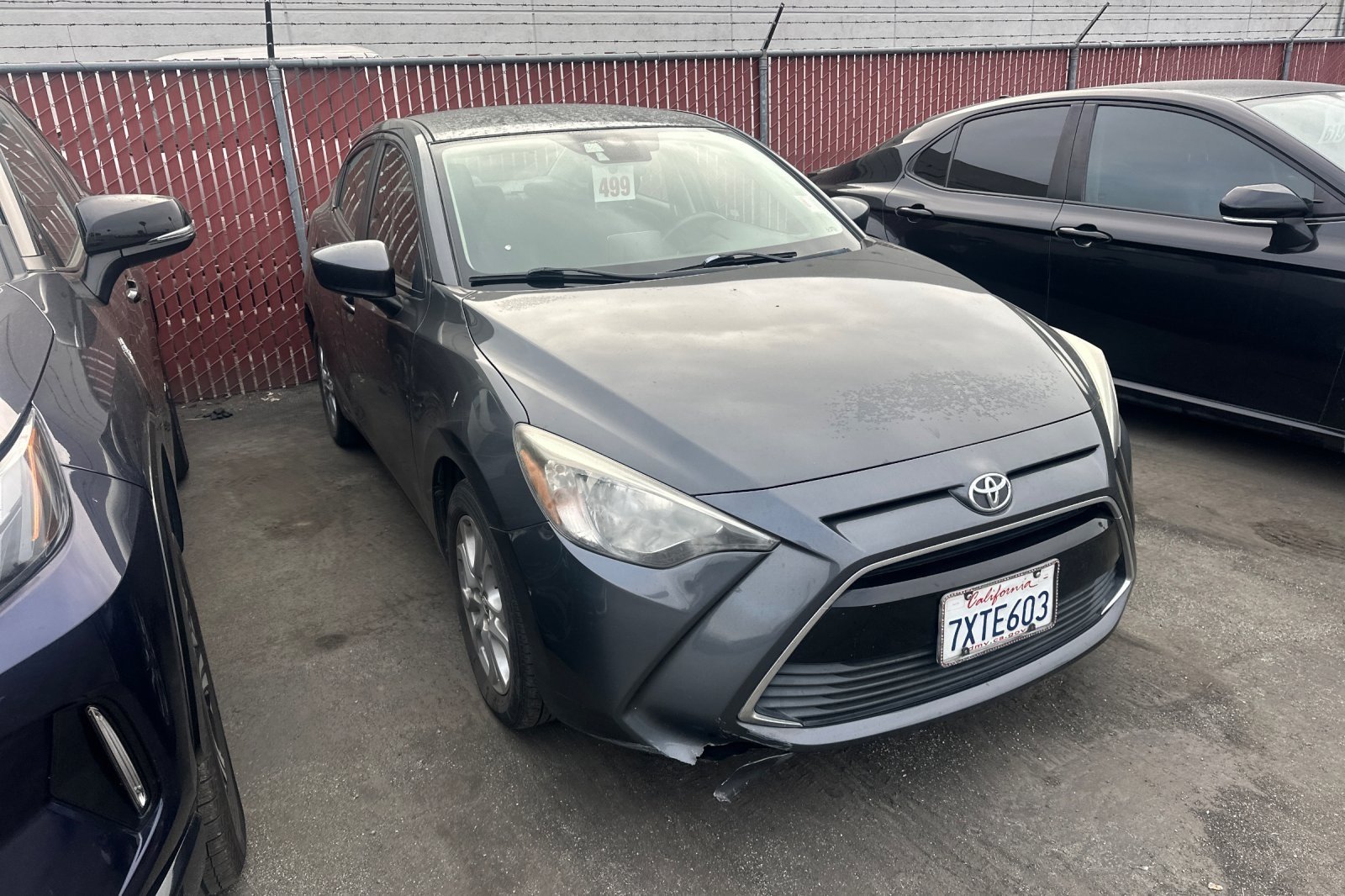 Used 2017 Toyota Yaris iA Base with VIN 3MYDLBYV0HY169314 for sale in Gilroy, CA