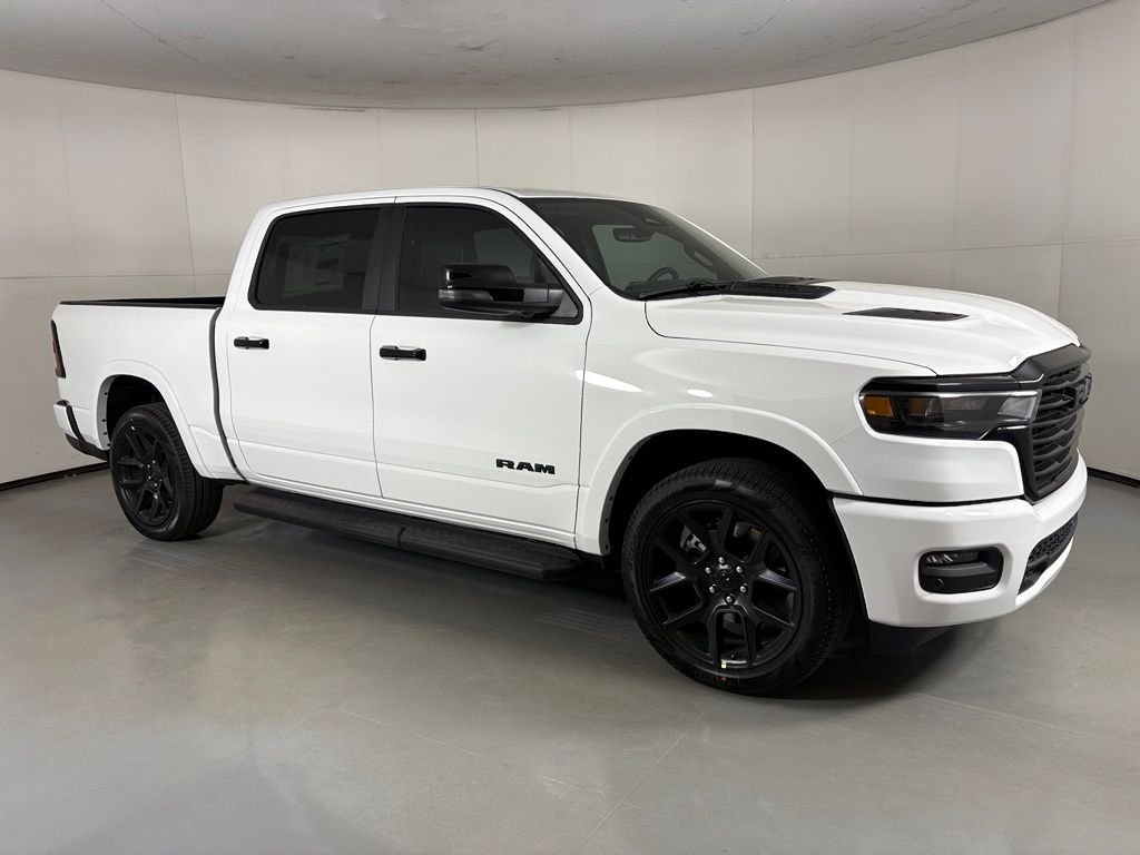 New 2026 Bright White Clear-Coat Exterior Paint RAM Laramie image 10