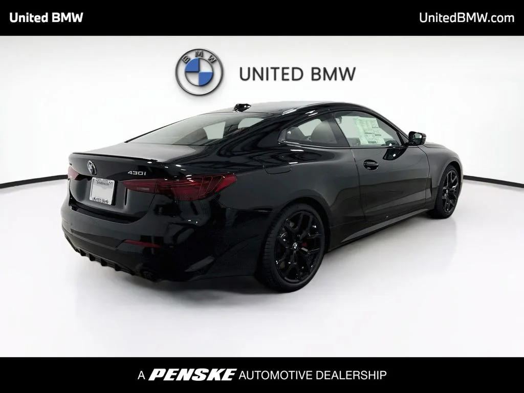 New 2027 Black Sapphire Metallic BMW 430i xDrive image 5
