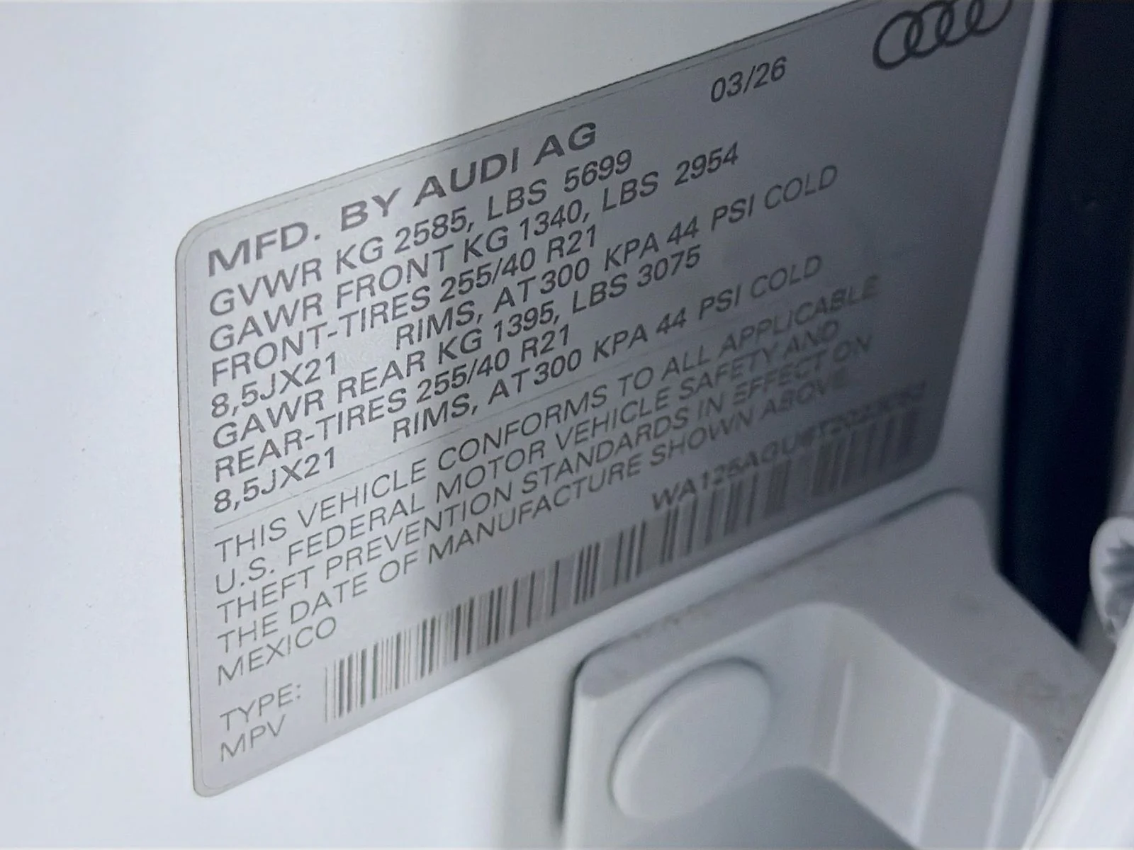 New 2026 White Audi Premium Plus image 34
