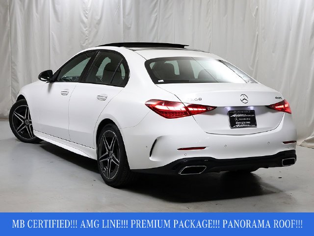 Certified Used 2023 Polar White Mercedes-Benz C 300 image 9