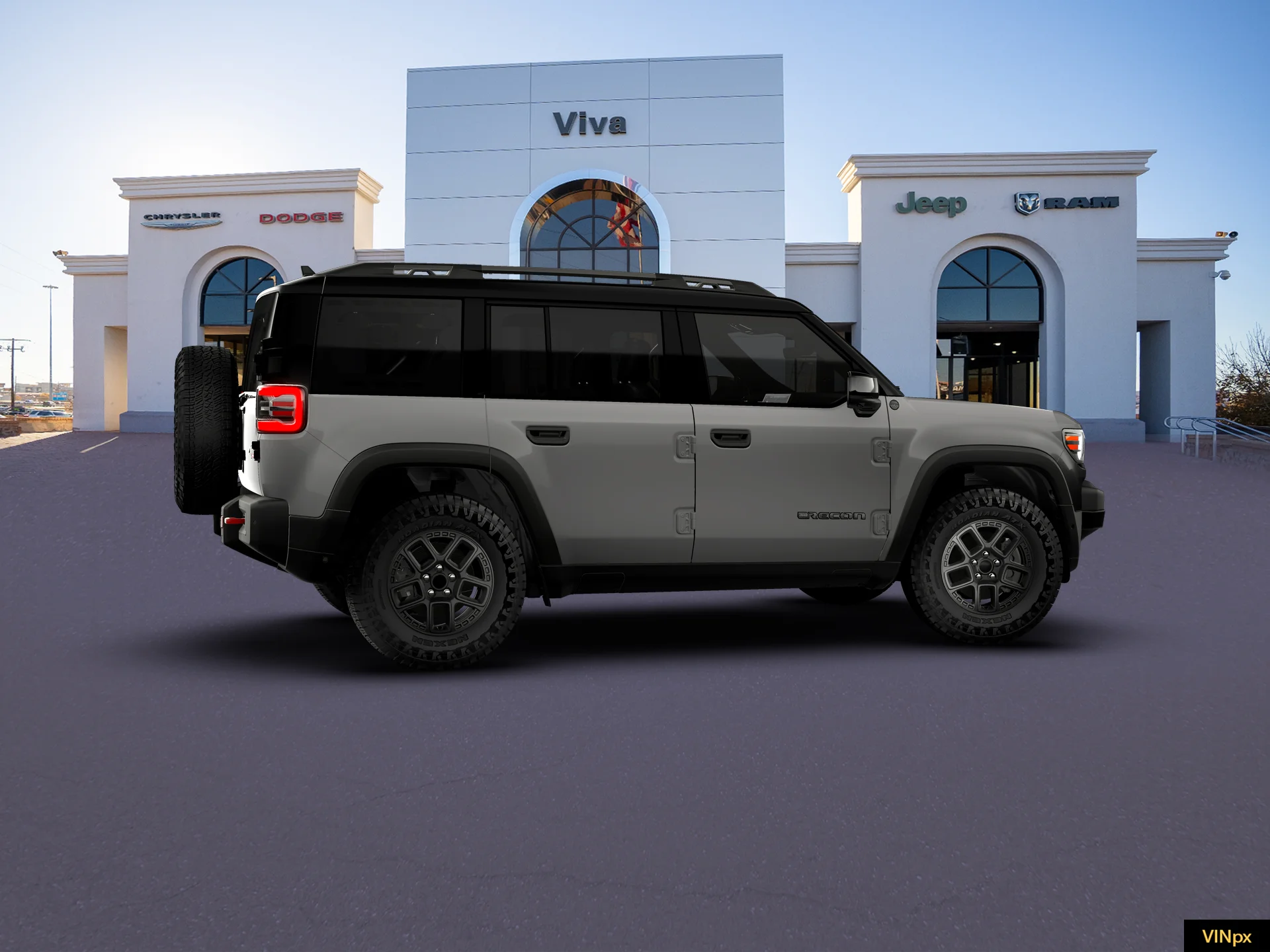 New 2026 Ceramic Gray Clear-Coat Exterior Paint Jeep Moab image 15
