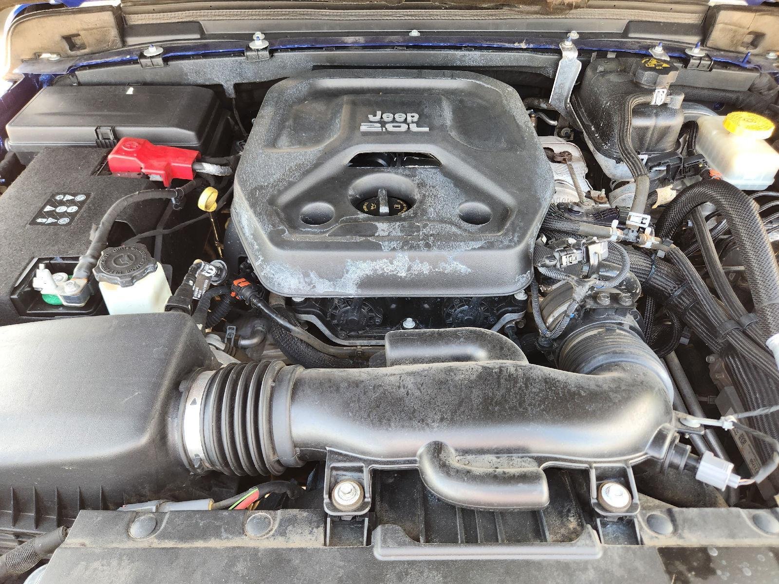 Used 2018 Ocean Blue Metallic Clearcoat Jeep Sport image 30