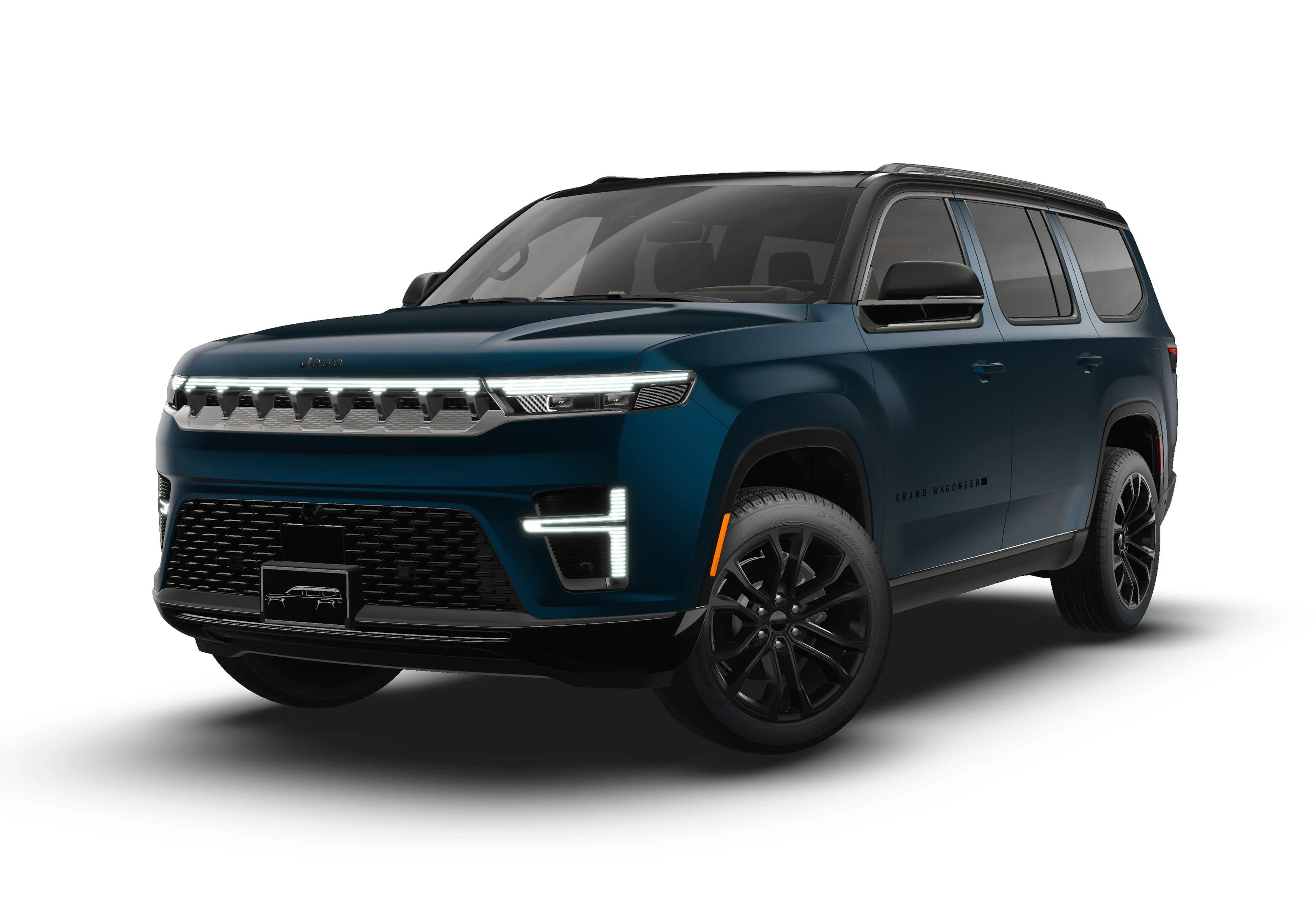 New 2026 Fathom Blue Pearl-Coat Exterior Paint (Late Availability) Jeep Summit Reserve image 13