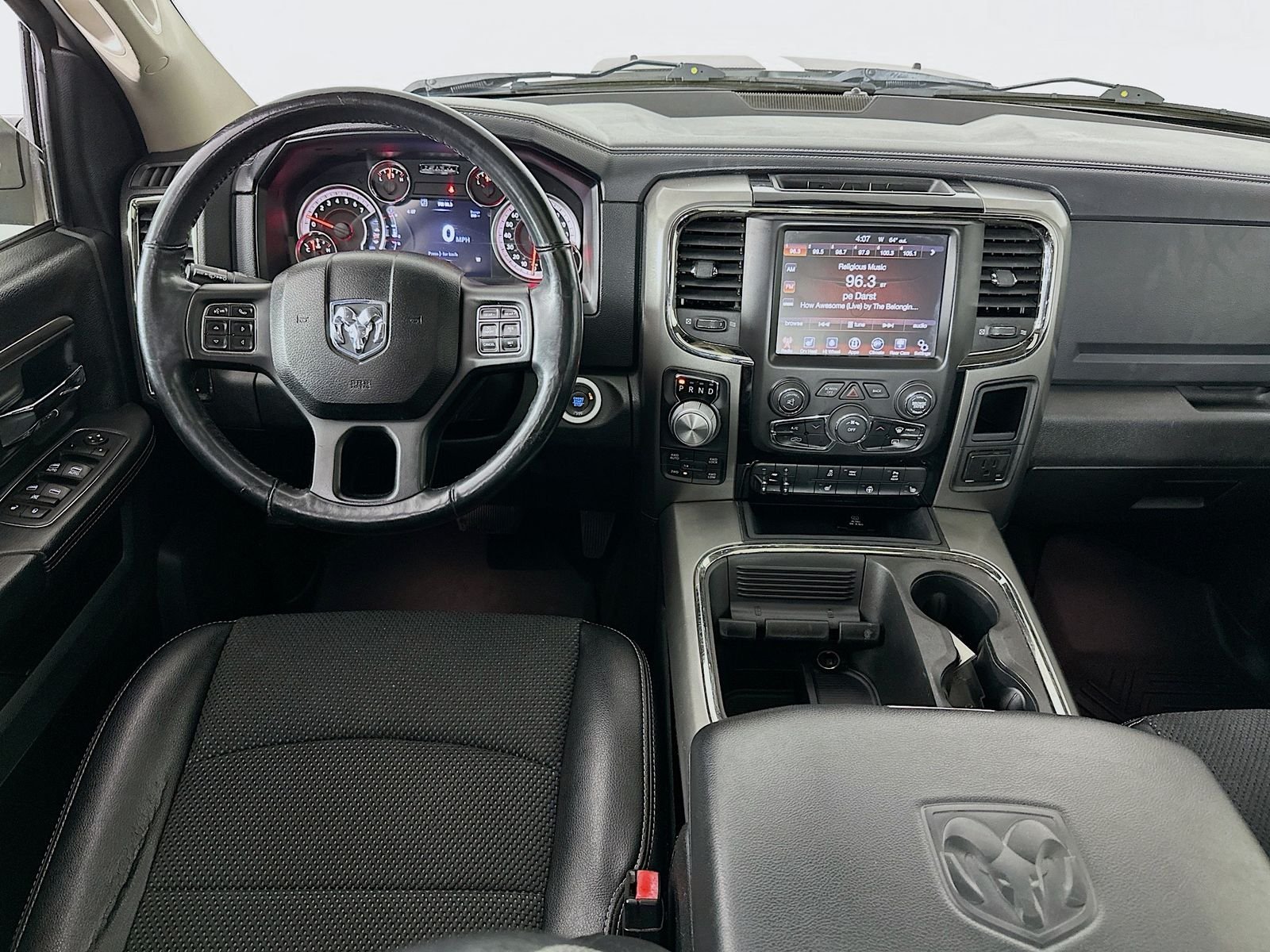 Used 2017 Bright White Clearcoat Ram Sport image 23