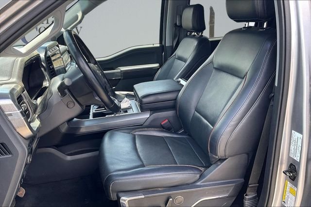 Used 2023 Iconic Silver Metallic Ford Lariat image 23