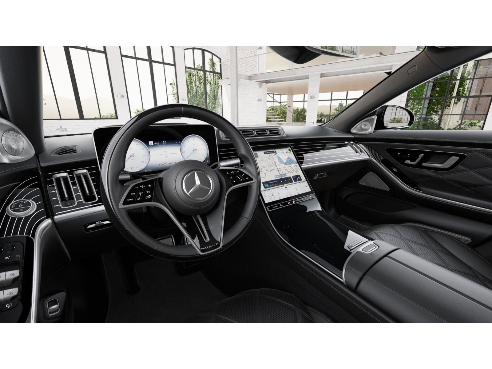 New 2026 Obsidian Black Metallic Mercedes-Benz Maybach S 580 image 45