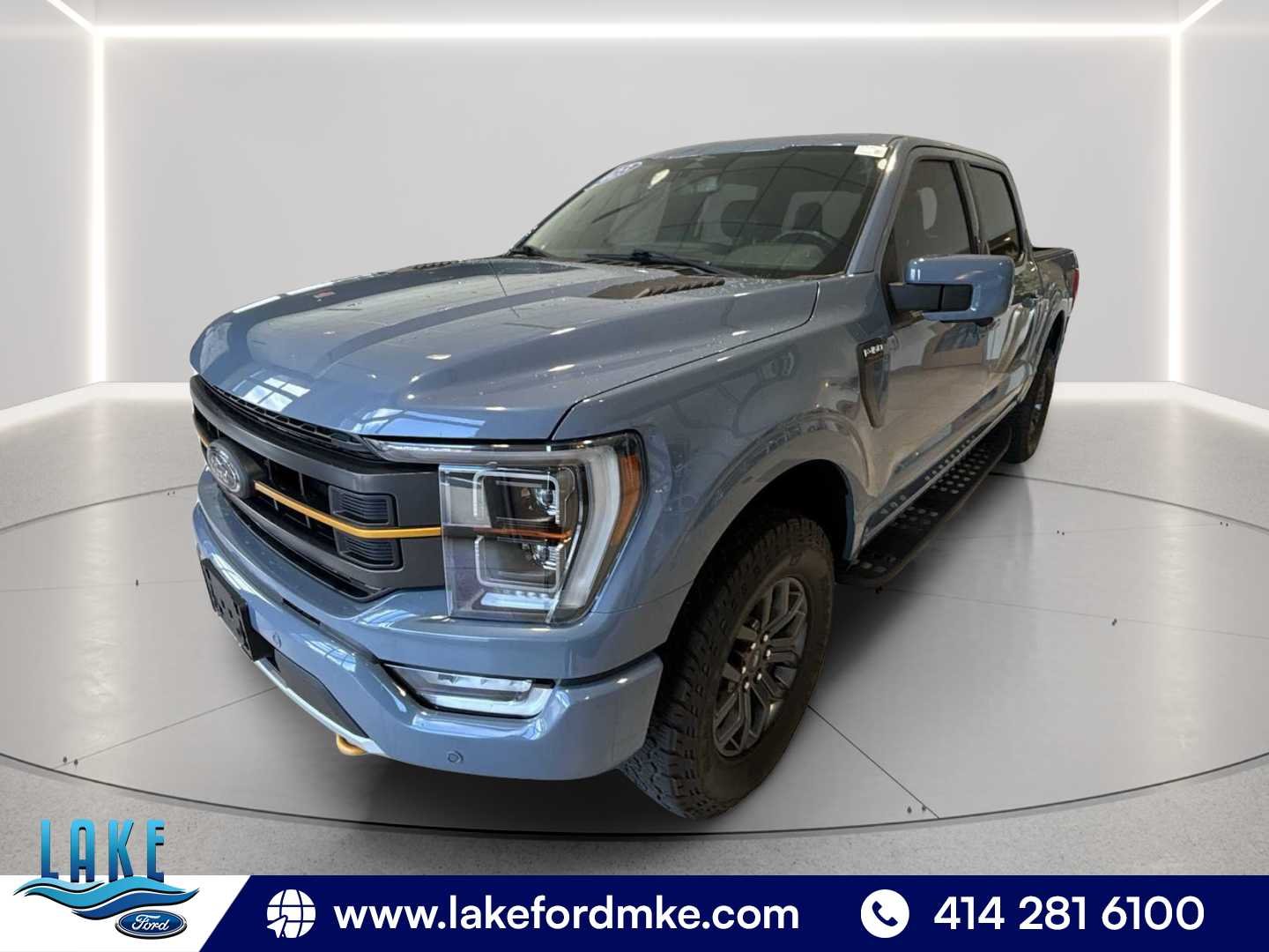 Used 2023 Azure Gray Metallic Tri-Coat Ford Tremor image 3