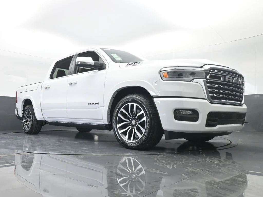Used 2025 Bright White Clearcoat Ram Limited image 65