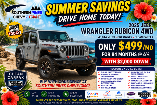 Used 2025 Gray Jeep Rubicon image 5