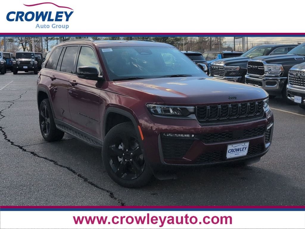New 2026 Velvet Red Pearl-Coat Exterior Paint Jeep Limited image 1