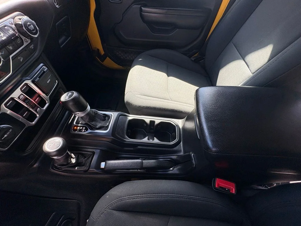 Used 2020 Baja Yellow Clearcoat Jeep Unlimited Sport image 27