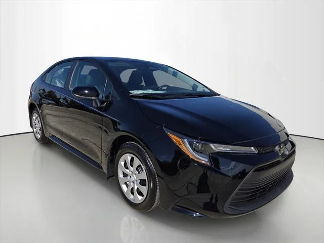 Used 2026 Midnight Black Metallic Toyota LE image 7