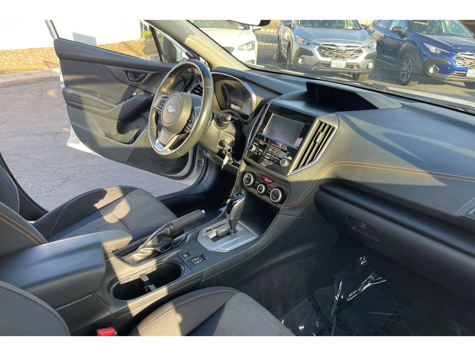 Used 2021 CRYSTAL WHITE PEA Subaru Premium image 19
