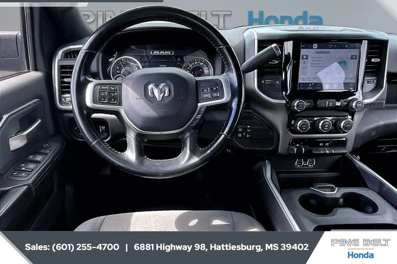Used 2022 Billet Silver Metallic Clearcoat Ram Big Horn image 5