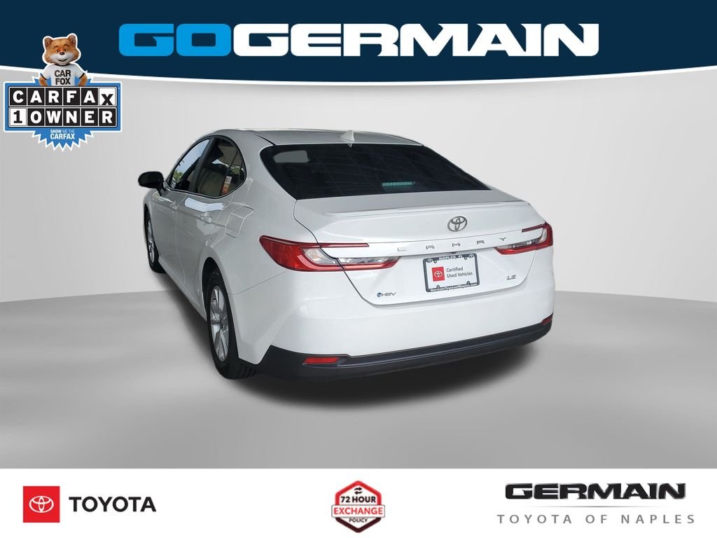 Certified Used 2025 White Toyota LE image 10
