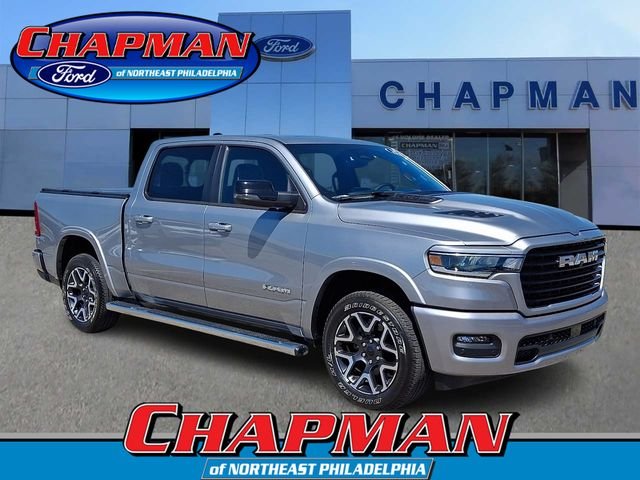 Certified Used 2025 Billet Silver Metallic Clearcoat Ram Laramie image 1