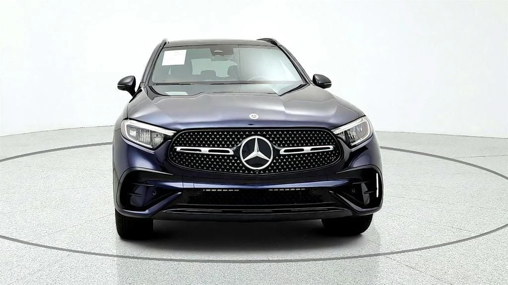 Used 2023 Nautical Blue Metallic Mercedes-Benz GLC 300 4MATIC SUV w/ AMG® Line & Exclusive Trim Package image 2