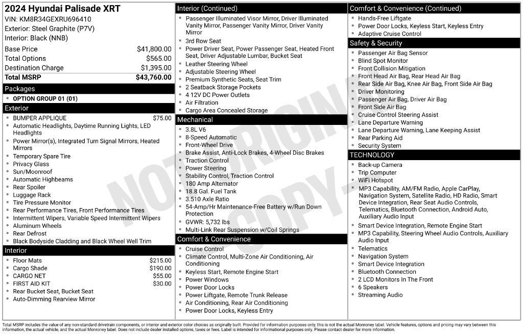 Used 2024 Steel Graphite Hyundai XRT image 8