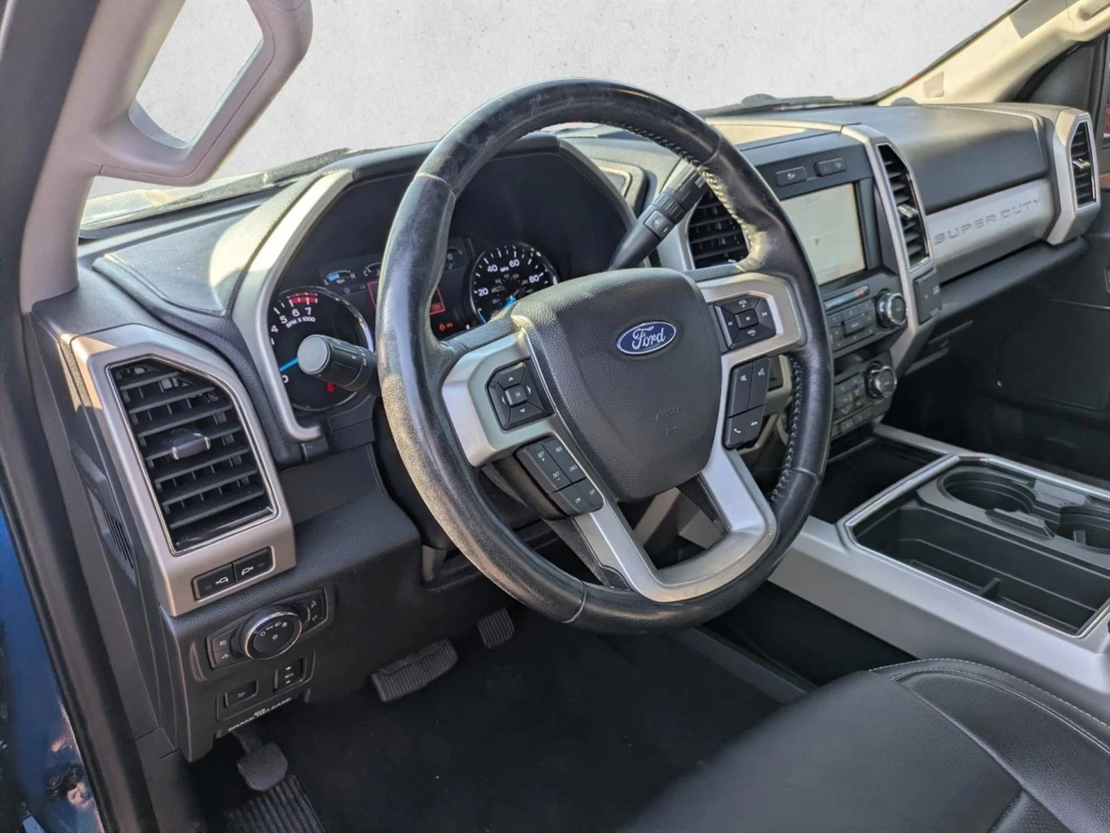 Certified Used 2021 Velocity Blue Metallic Ford LARIAT image 15