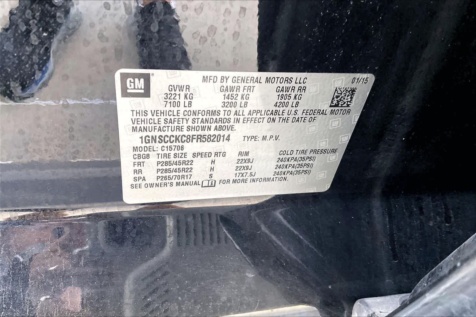 Used 2015 Black Chevrolet LTZ image 34