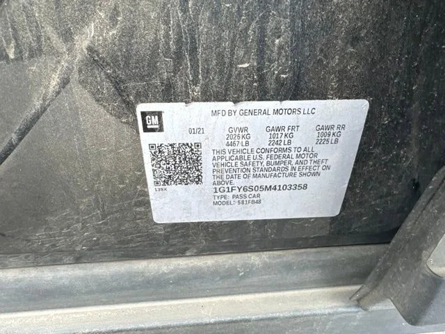 Used 2021 Gray Chevrolet LT image 12