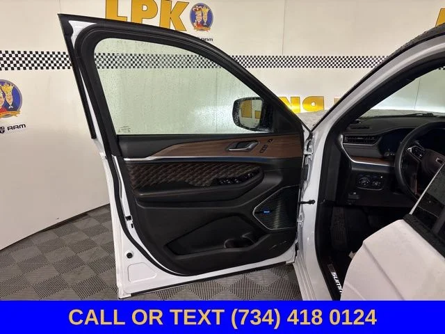 Used 2022 Bright White Clearcoat Jeep Summit 4xe image 22