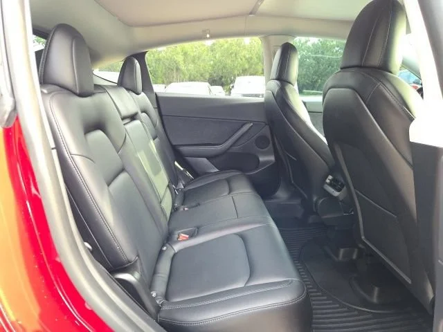 Used 2021 Red Multi-Coat Tesla Long Range image 11