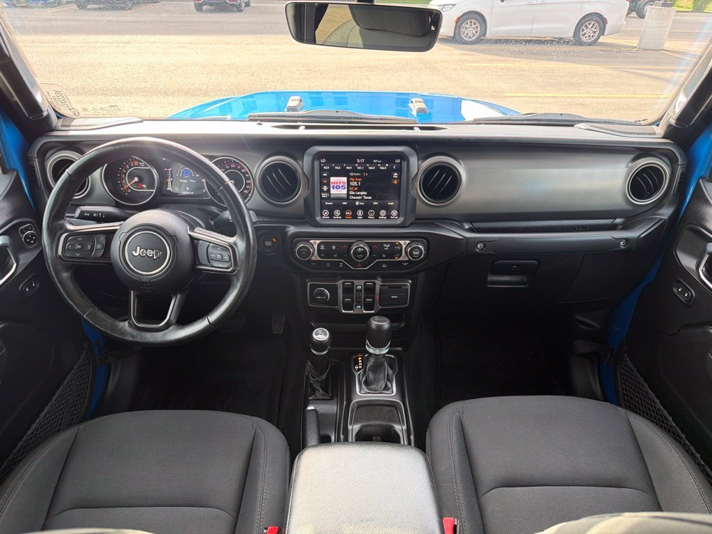 Certified Used 2022 Blue Jeep Willys image 14
