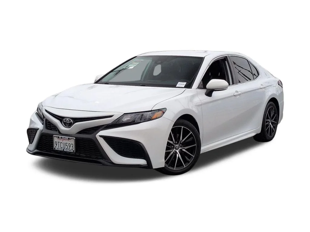 Used 2023 White Toyota SE image 1