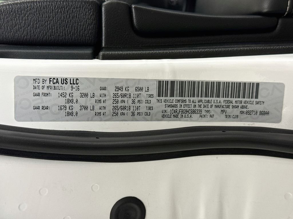 Used 2017 White Jeep Limited image 31