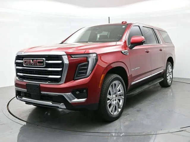 Used 2025 Volcanic Red Tintcoat GMC Elevation image 3