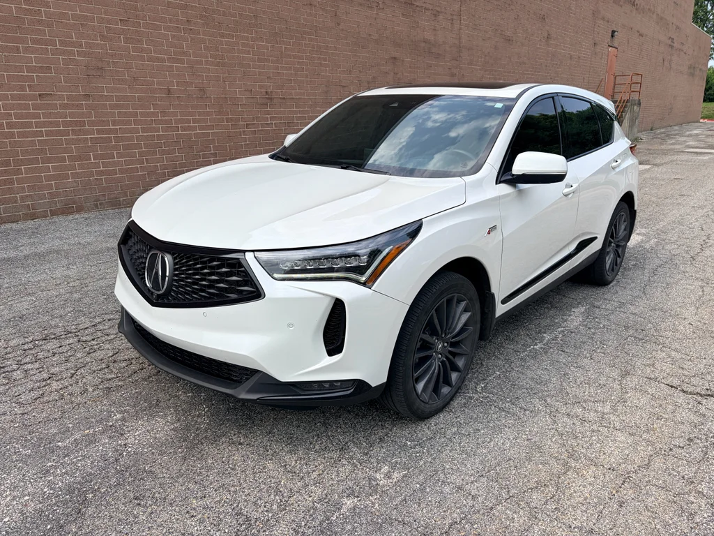 Used 2024 Platinum White Pearl Acura w/A-Spec Advance Package image 1