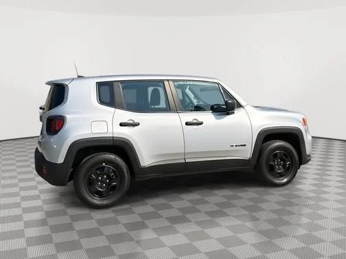 Used 2021 Silver Jeep Sport image 2