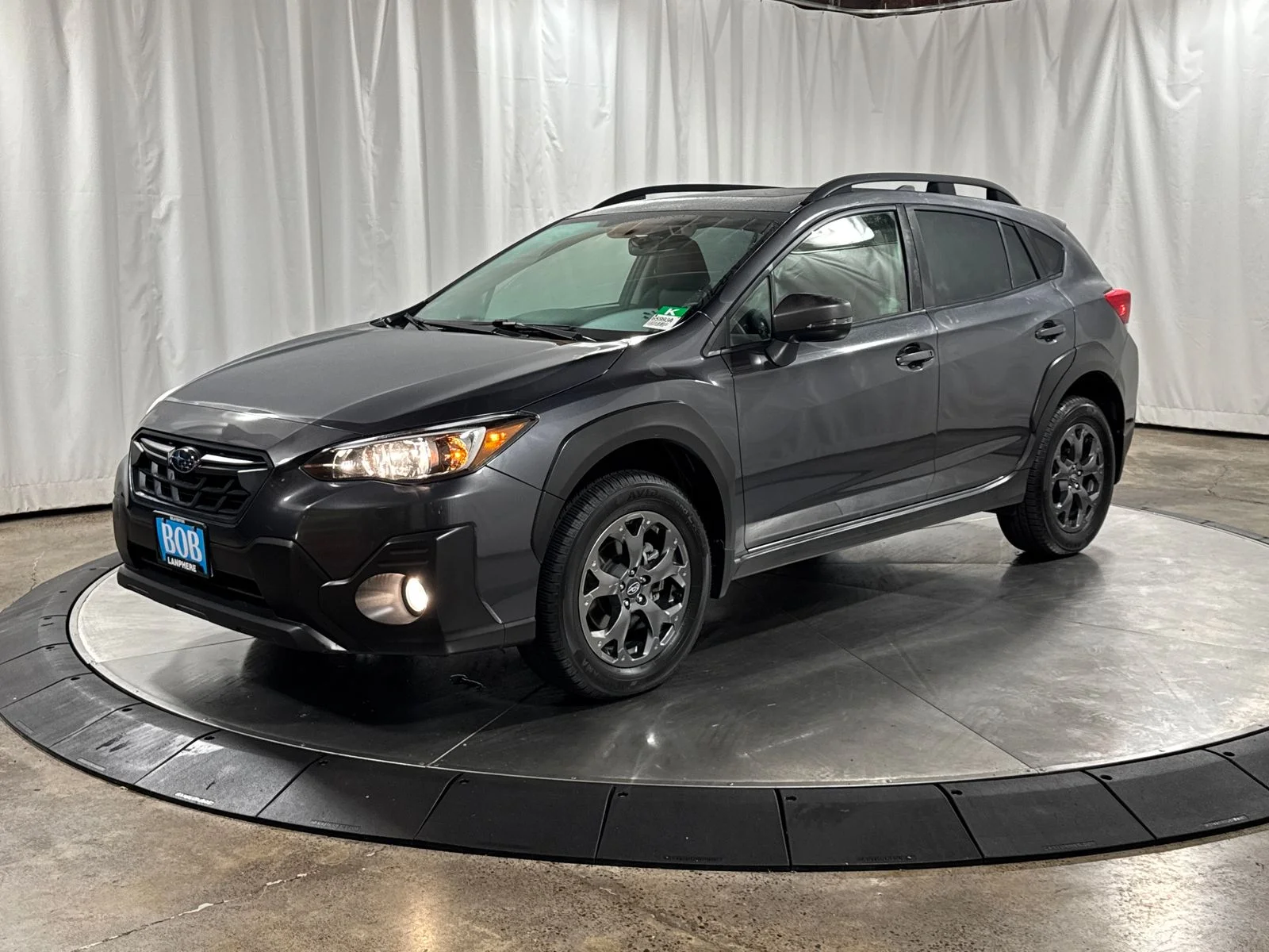 Used 2021 Magnetite Gray Metallic Subaru Sport image 1