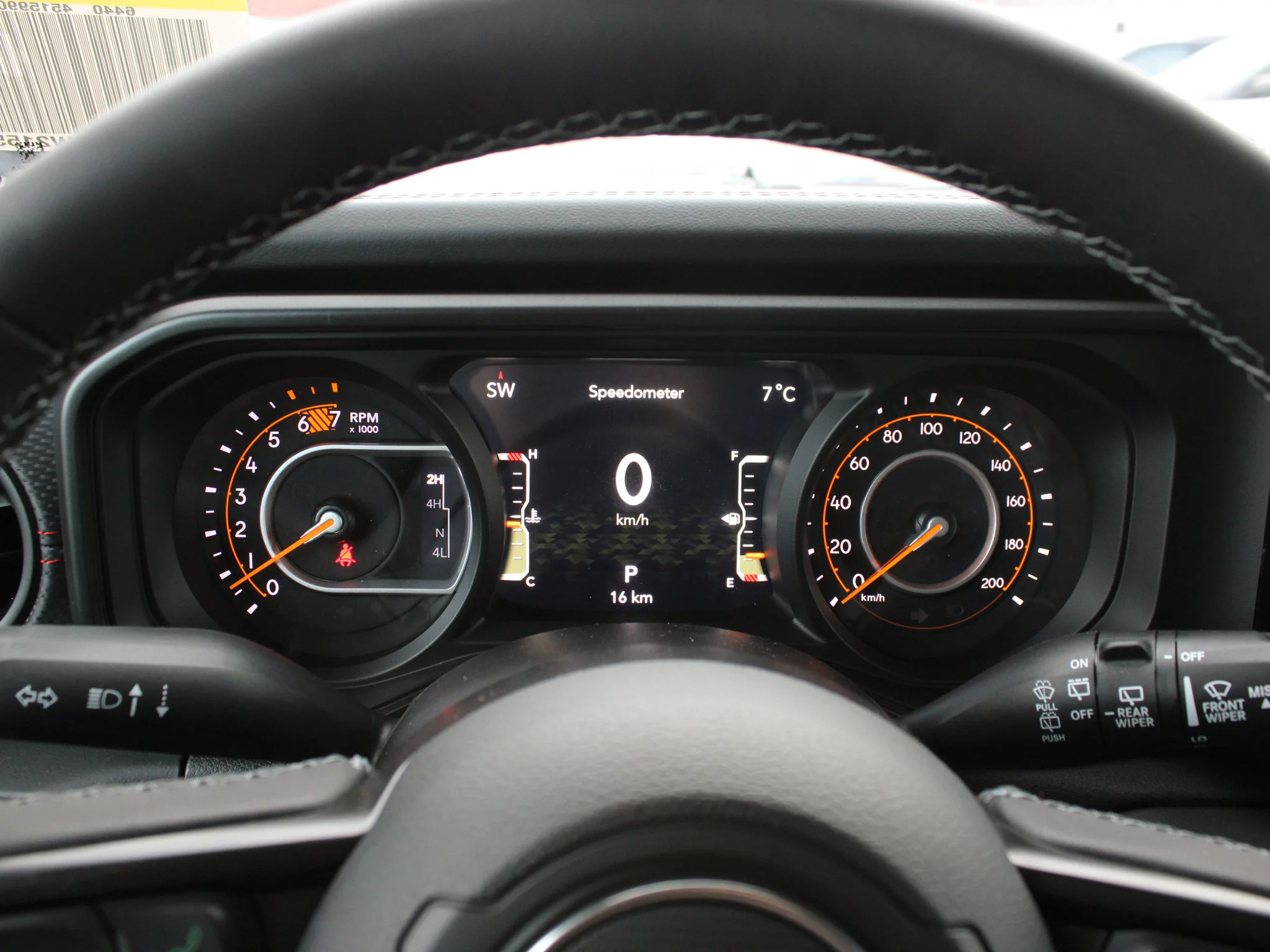 New 2026 Dark blue Jeep Rubicon* 4 Door 4x4, Nappa Leather, Safety Group, Front/Rear Lockers image 15