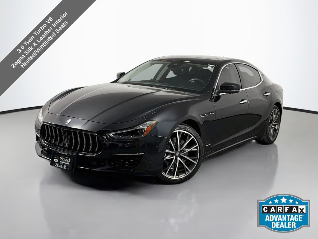 Used 2019 Nero Noctis Black Maserati S Q4 GranLusso image 1