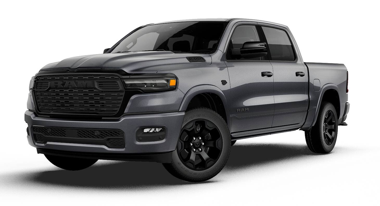 New 2027 Granite Crystal Metallic Clear-Coat Exterior Paint RAM BIG HORN image 13