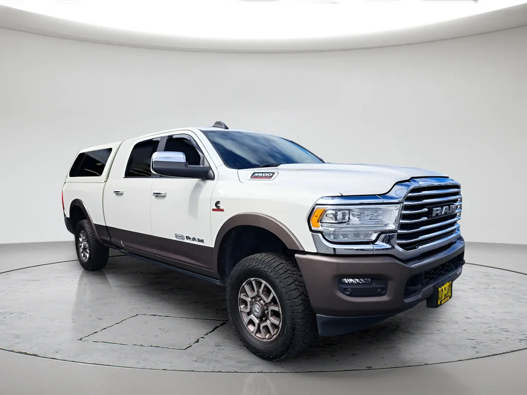 Used 2021 White Ram Limited Longhorn image 1