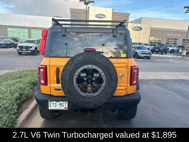 Used 2022 Orange Ford Badlands image 6