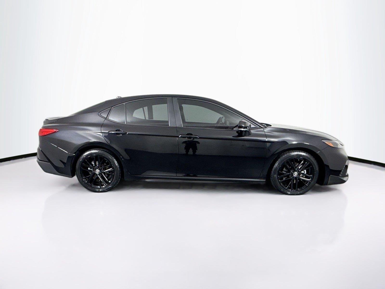 Certified Used 2025 Midnight Black Metallic Toyota SE image 10