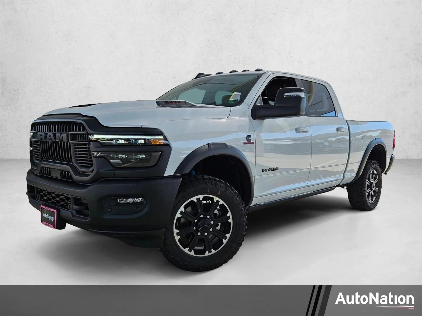 New 2026 Bright White Clearcoat RAM Rebel image 1